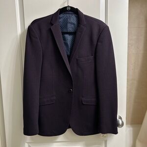 Sanrio Dark Purple Textured Blazer